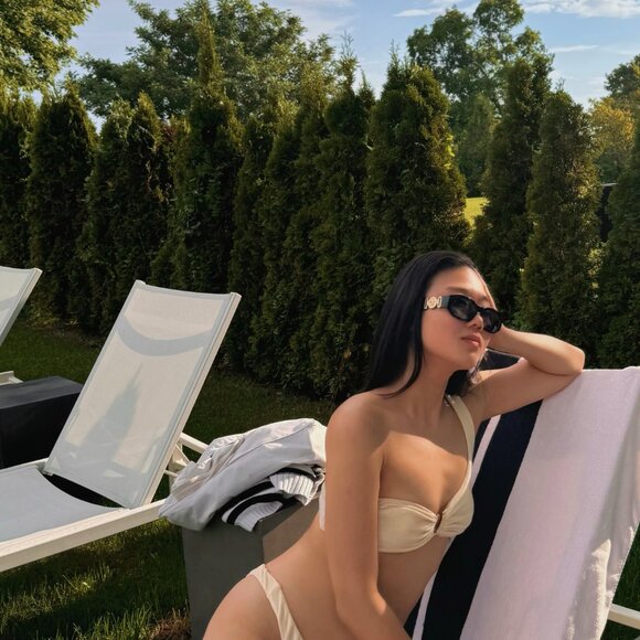 Jade Swim Avery Top + Bottom - Colour Terry Sheen - Picture 2 of 3